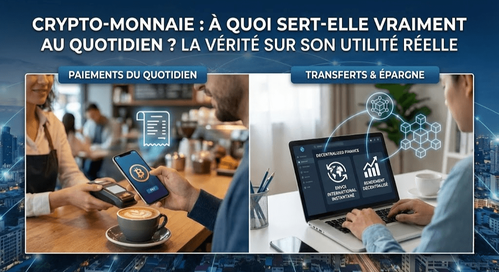 Crypto-monnaie à quoi sert-elle vraiment au quotidien La vérité sur son utilité réelle